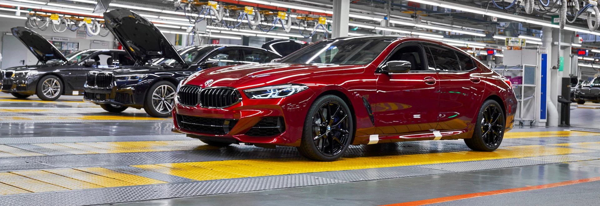 First new BMW 8 Series models enter production